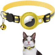 Reflective Dog Collar with AirTag Holder -UK Pet Safety