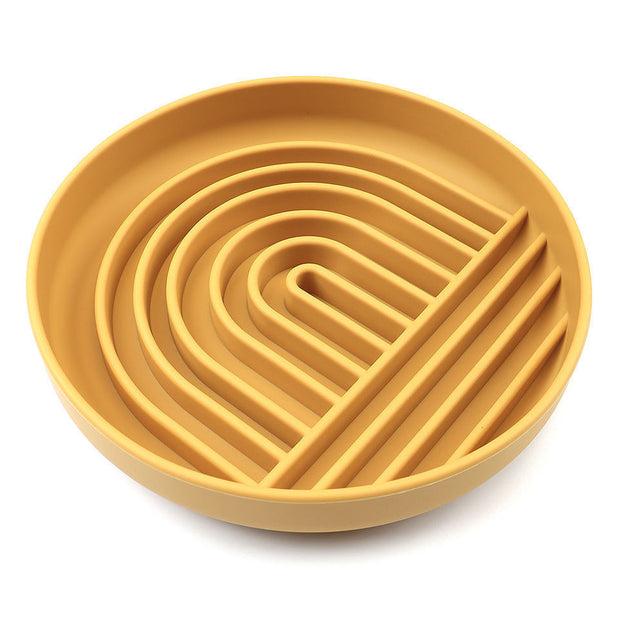 The Slowdown Bowl™ – Silicone Slow Feeder Dog Bowl | Anti-Gulp