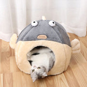 Cute Animal Cat & Small Dog Cushion Bed
