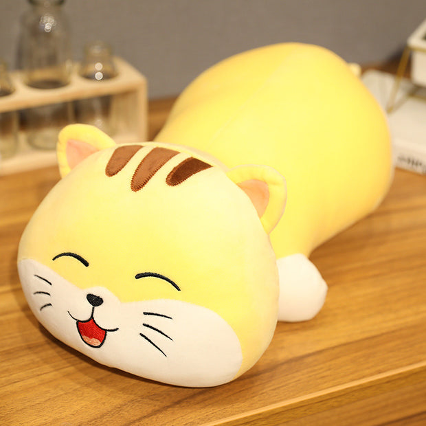Chubby Cat Pillow Soft Stuffed Plush Toy.
