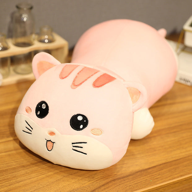 Chubby Cat Pillow Soft Stuffed Plush Toy.