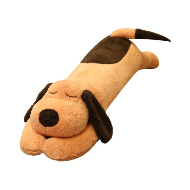 Sitting Dog Doll Cute Plush Toy Sleeping Pillow