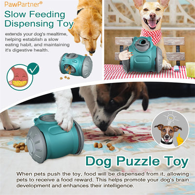 Dog Tumbler Toy – Interactive IQ Feeder & Training Game for Dogs & Cats