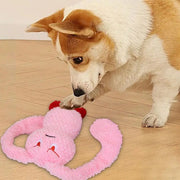 Bunny Squeaky Pet Plush Chew Toy for dogs.