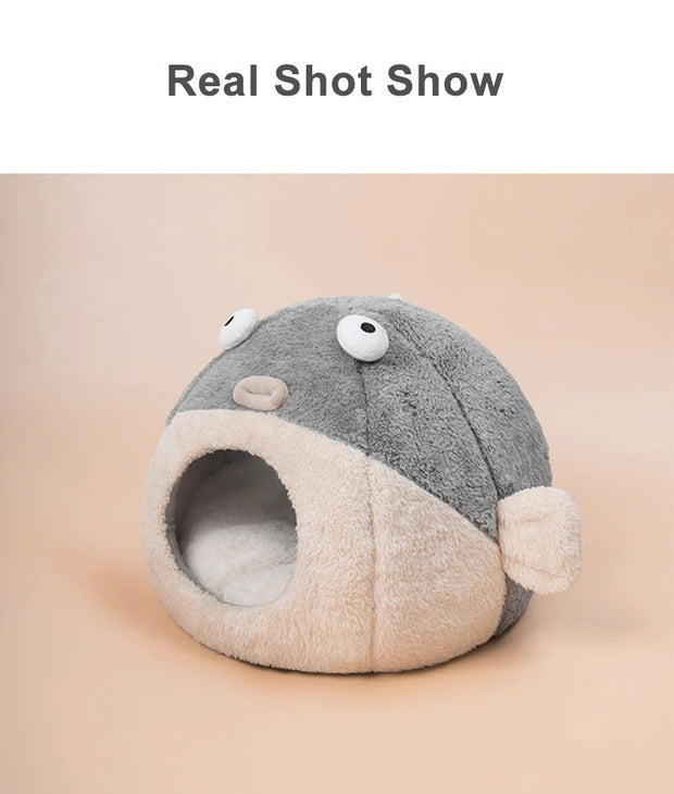 Cute Animal Cat & Small Dog Cushion Bed