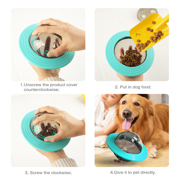 Chew & Food Leaking Ball for Small, Medium & Large Dogs