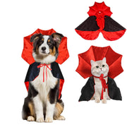 Halloween Pet Costumes – Vampire & Witch Cloaks for Cats and Dogs