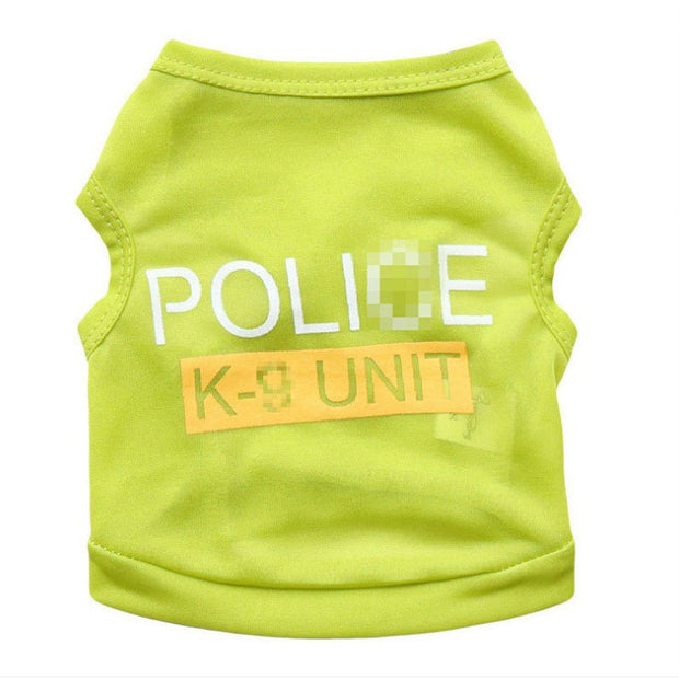 Breathable Pet Summer Vest – Lightweight Dog Clothes for Small Dogs