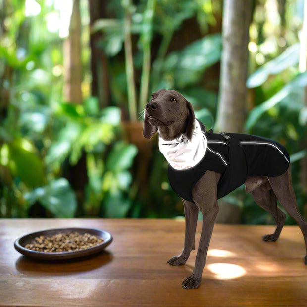 Pet Dog Clothes Thickened Dog Cotton Clothes Outdoor Waterproof Dog Clothes Jacket Vest Pet Supplies