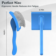 Pet Rake Brush & Straight Comb – Dog Grooming Tool