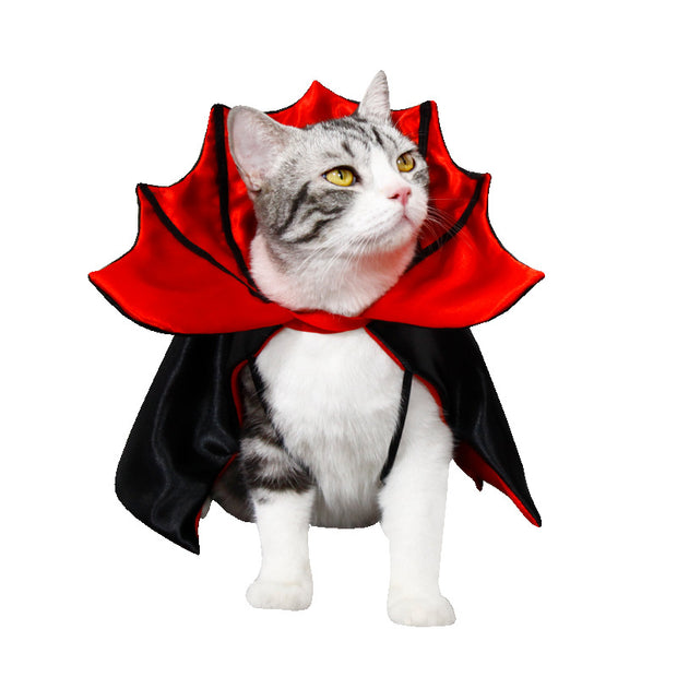 Halloween Pet Bat Cape – Funny Dog & Cat Costume