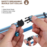 Airtag Pet Collar with Bell – Reflective Adjustable Anti-Lost Cat & Dog Collar