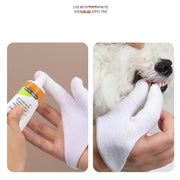 Gentle Dog & Cat Teeth Cleaning Finger Cover