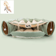 Collapsible Cat Tunnel – Durable & Washable Pet Toy