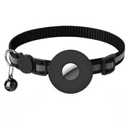 Airtag Pet Collar with Bell – Reflective Adjustable Anti-Lost Cat & Dog Collar