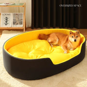 Dog Bed Pet Nest – Soft Cat Mat & Pet Cushion for Comfortable Sleep