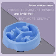 Round Slow Feeding Bowl Pet Supplies Slow Food Basin
