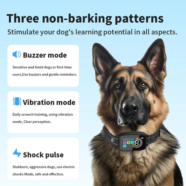 A.I.Smart Automatic Anti Barking Dog Collar