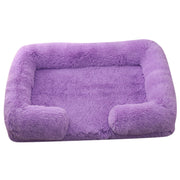 Doghouse & Cathouse Plush Round Pet Bed