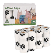Dog Poop Bags – Biodegradable Continuous Roll with Dispenser Options