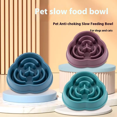 Anti-Choke, Anti-Skid Dog Bowl for Healthy Eating