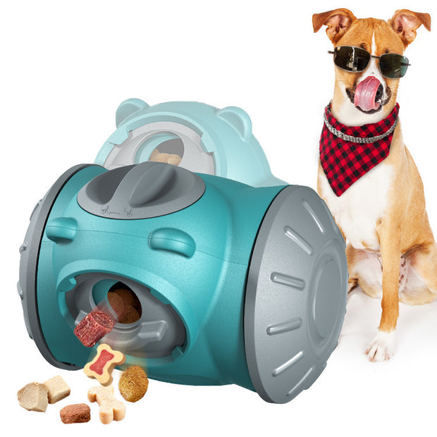 Dog Tumbler Toy – Interactive IQ Feeder & Training Game for Dogs & Cats