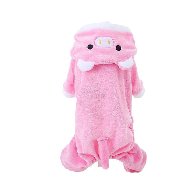 Adorable Piggy Thermal Pet Fleece for Puppies & Kittens
