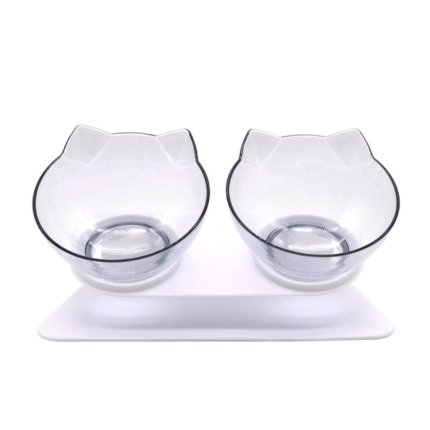 Kitten Bowl Pet Cervical Support Feeding Food Basin