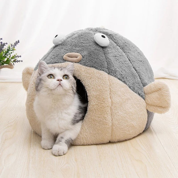 Cute Animal Cat & Small Dog Cushion Bed