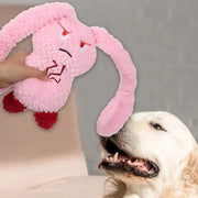 Bunny Squeaky Pet Plush Chew Toy for dogs.