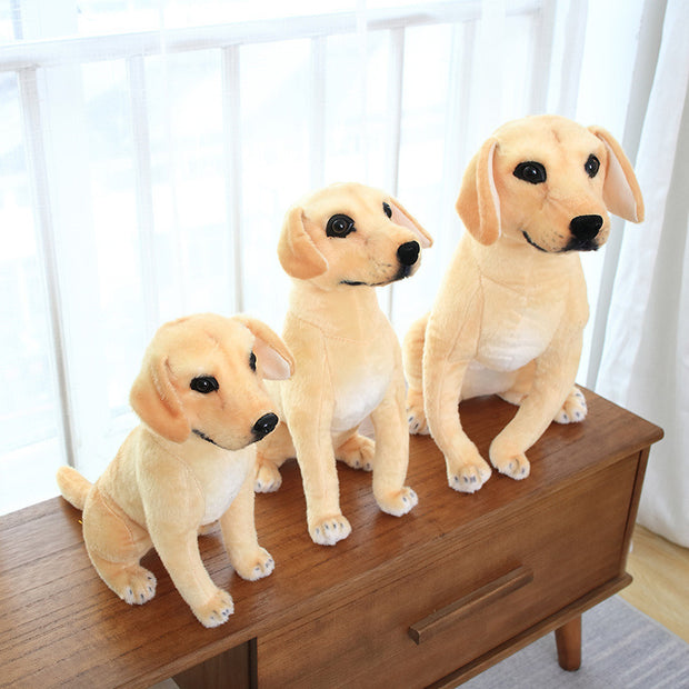 Cute Simulation Golden Retriever Doll Dog Plush Toy