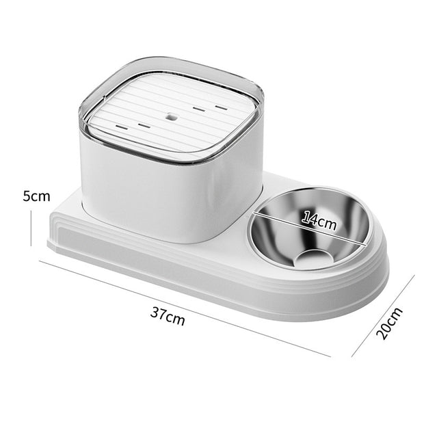 The Mindful Mutt – Automatic Cat Water Feeder Bowl