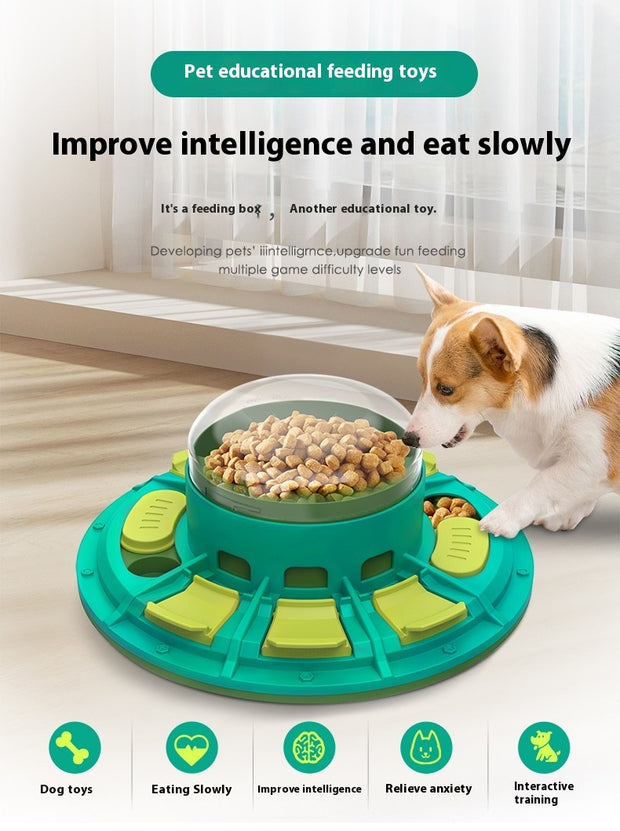 The Mindful Mutt – Interactive Dog Puzzle Slow Feeder