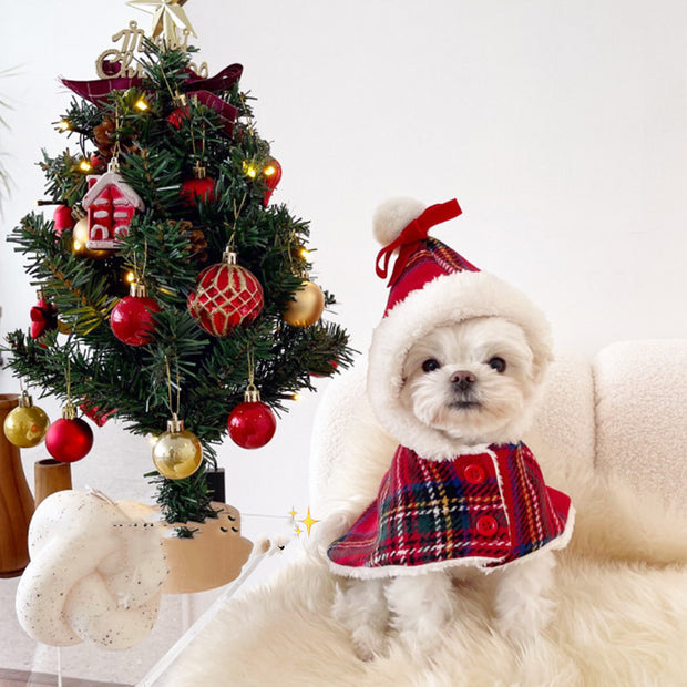 Christmas Dog Clothes – Festive Red Pet Outfit